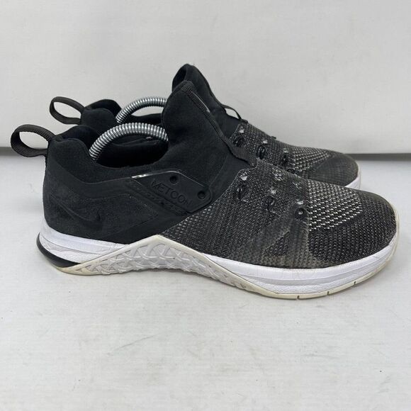 NIKE METCON MEN'S BLACK AND GRAY TRANERS/SNEAKERS MEN'S SIZE 8 AR5623-001 - Picture 1 of 9